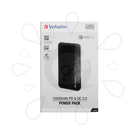 Verbatim-10000mAh PD & QC 3.0 mobile rechargeable battery-Manulife - Image 3