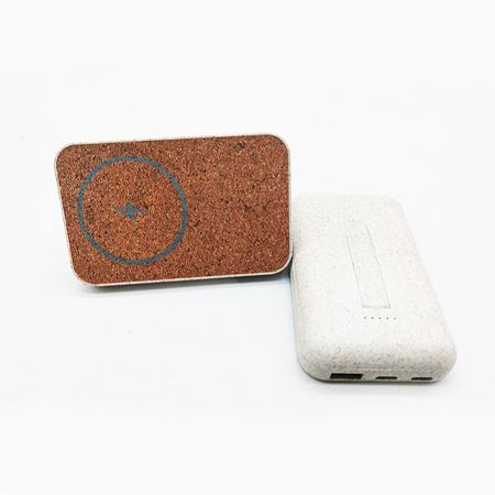 Eco Cork Wheat Power Bank - Image 3
