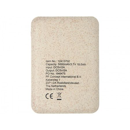 Eco Wheat Mini Power Bank - Image 6