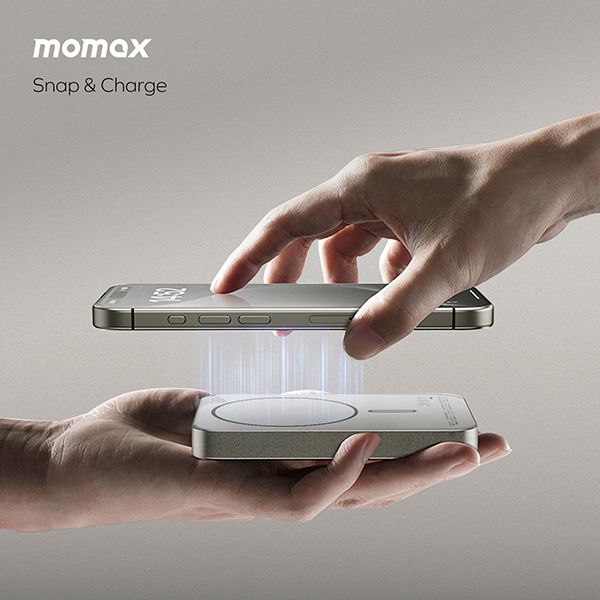 Momax Q.Mag X1 Magnetic Wireless Power Bank Gen 2 (CCC) - Image 4