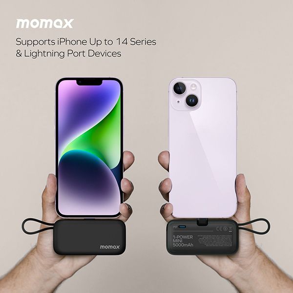 Momax 1-Power Mini Power Bank Lightning (CCC) - Image 2