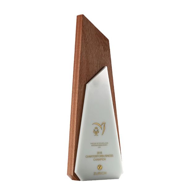 Innovative Wooden Crystal Award - Image 7