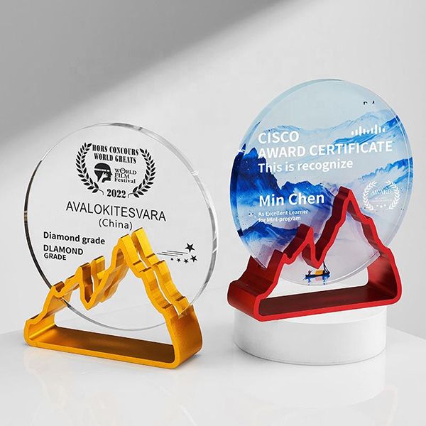 Innovative Aluminum Base Crystal Award - Image 2