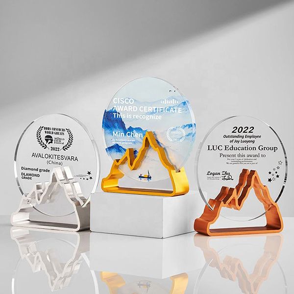 Innovative Aluminum Base Crystal Award - Image 3