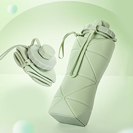 Foldable Water Bottle 600ml - Image 6