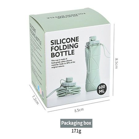 Foldable Water Bottle 600ml - Image 10