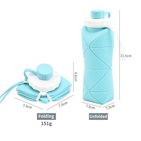 Foldable Water Bottle 600ml - Image 11