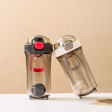 Protein Shaker with Straw - Image 8