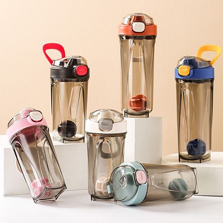 Protein Shaker with Straw - Image 11