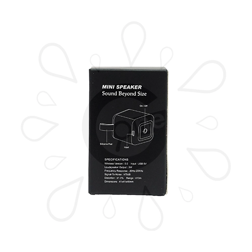 Dice-shaped Illuminating Mini Speaker - Tesla - Image 6