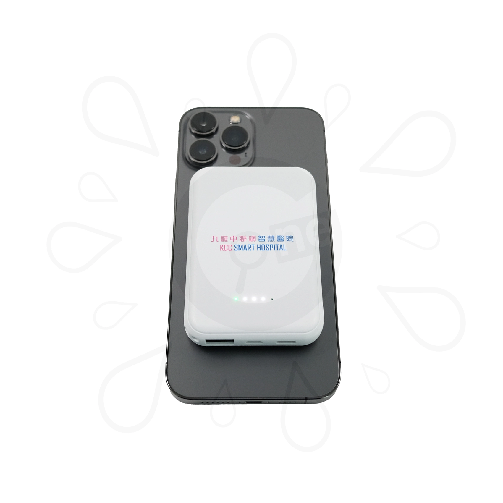 Magnetic Wireless Mini Power Bank 5000mAh–KCC Smart Hospital - Image 4