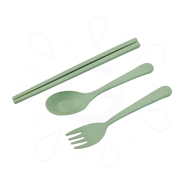 Wheat Straw Cutlery Set - Home Affairs Department - Image 2