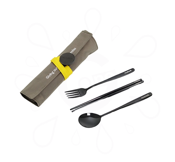 Portable Stainless Steel Utensil Set - Fujifilm - Image 8