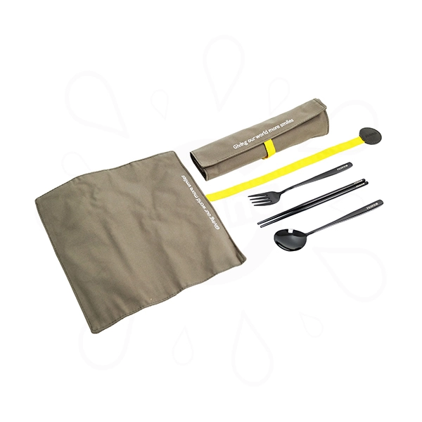 Portable Stainless Steel Utensil Set - Fujifilm - Image 9