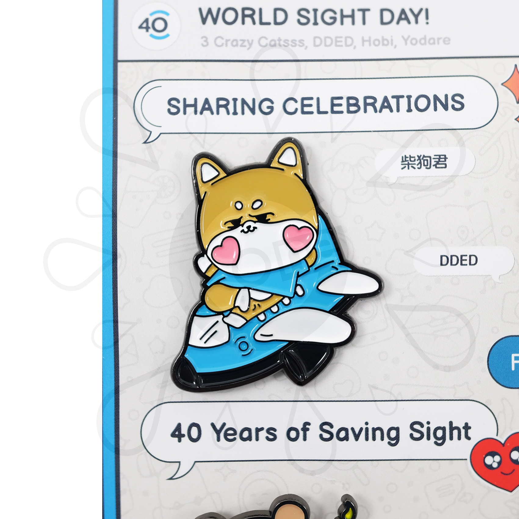 Custom Metal Enamel Badge – Orbis - Image 4