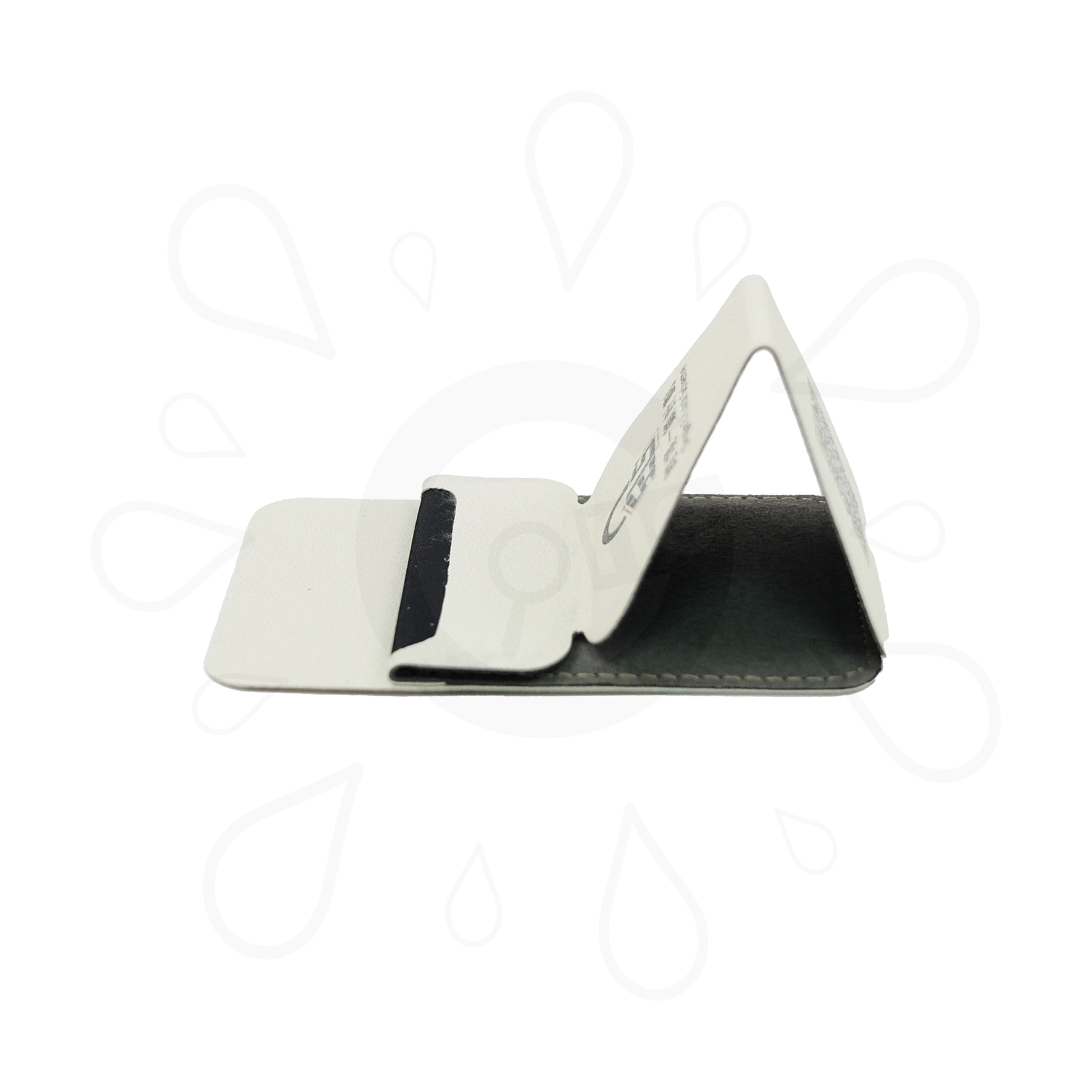 Foldable Magnetic Leather Card Holder Phone Stand – Hong Kong Customs - Image 2