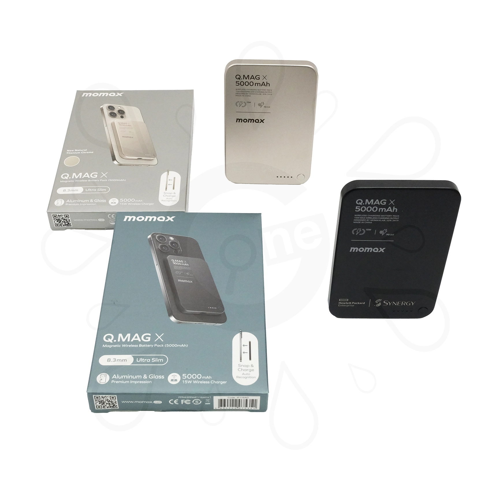 Q.Mag X Magnetic Wireless Power Bank 5000mAh - Gen 2 – HPE