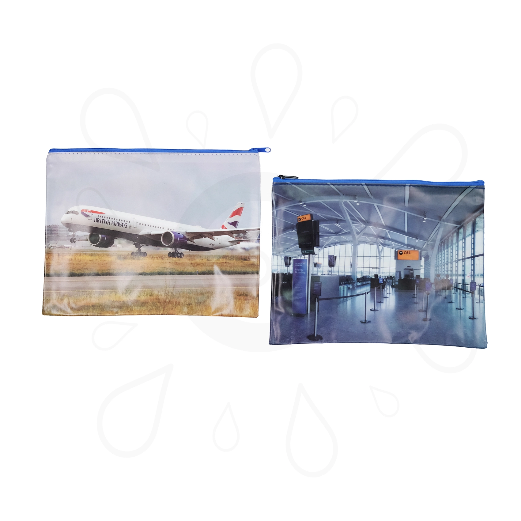 PVC Zipper Bag – British Airways