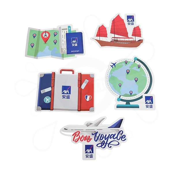 Custom Shaped Color Stickers - AXA - Image 7