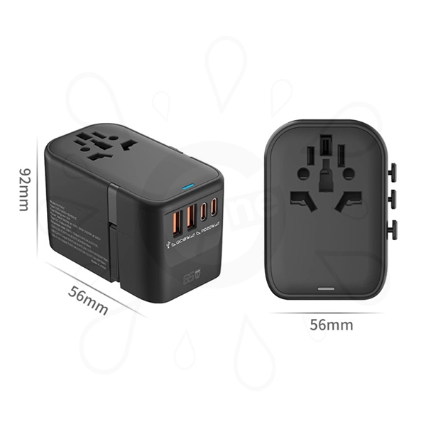 GaN 65W Travel Adapter with Retractable Cable(HHT907) - Image 14