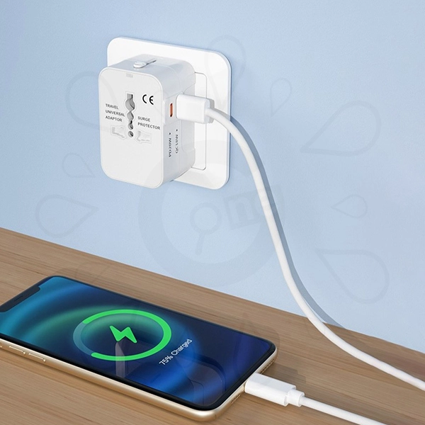 PD20W QC18W Travel Adapter (HHT202) - Image 4