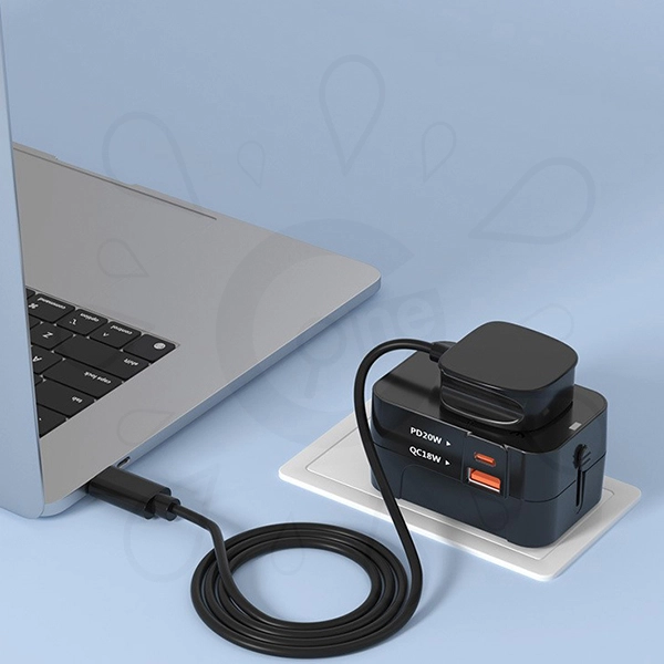 PD20W QC18W Travel Adapter (HHT202) - Image 6