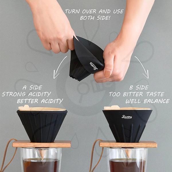 Rivers Coffee Dripper Cave Reversible - Image 3