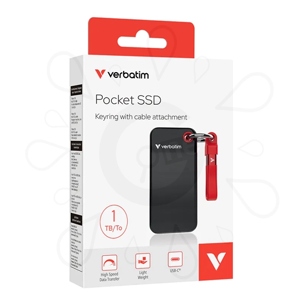 Verbatim - Pocket SSD (Keyring with Cable Attachment) - Image 6