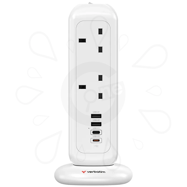 Verbatim - UK Plug 35W Power Tower - Image 2