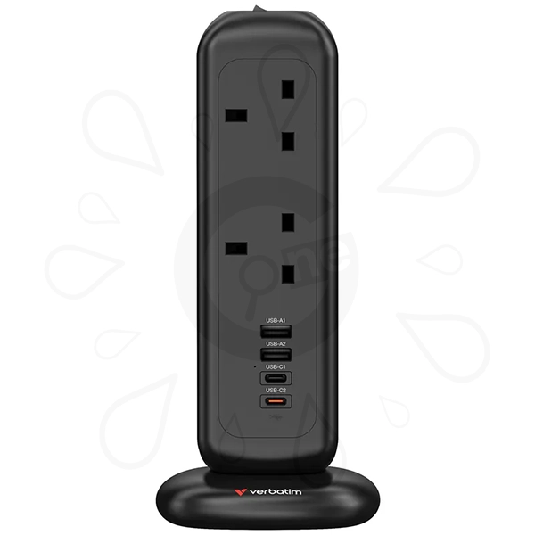 Verbatim - UK Plug 35W Power Tower - Image 5