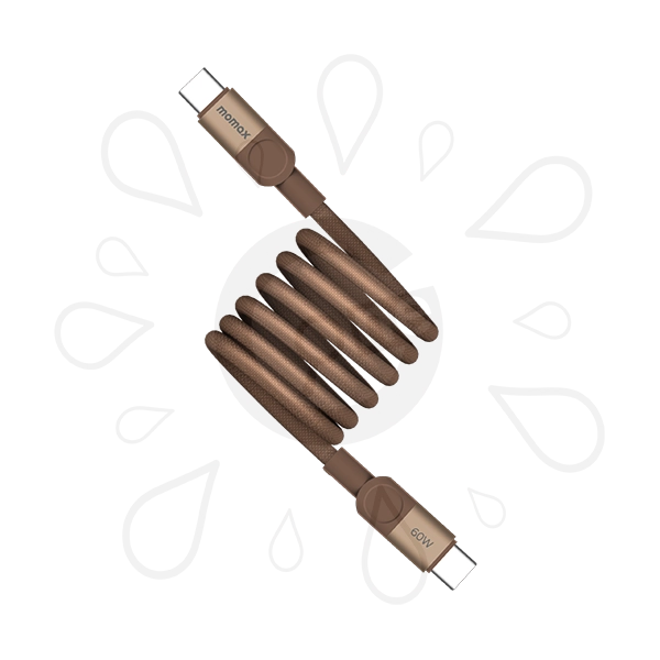 Momax Mag.link 60W USB-C to USB-C Magnetic Cable - Image 2