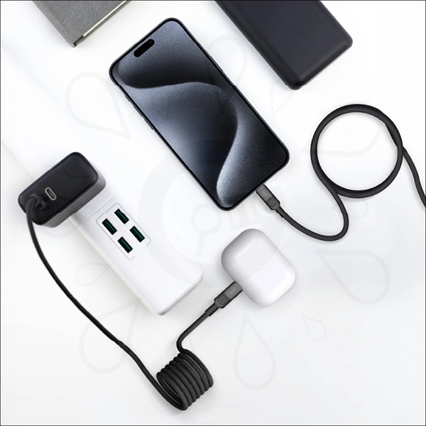 Momax Mag.link 60W USB-C to USB-C Magnetic Cable - Image 6