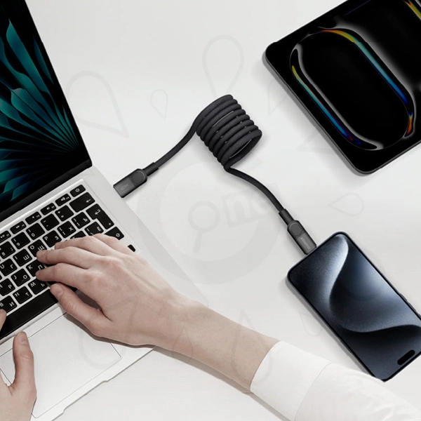 Momax Mag.link 60W USB-C to USB-C Magnetic Cable - Image 7