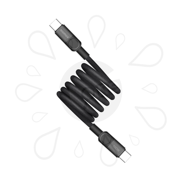 Momax Mag.link 100W USB-C to USB-C Magnetic Cable - Image 2