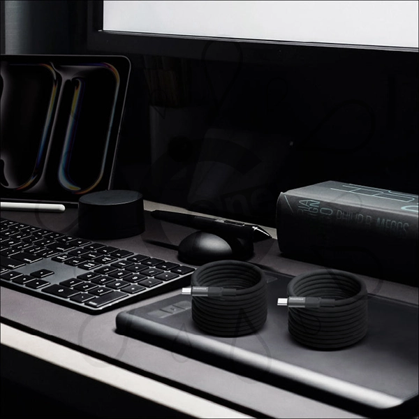 Momax Mag.link 240W USB-C to USB-C 2M Magnetic Cable - Image 5