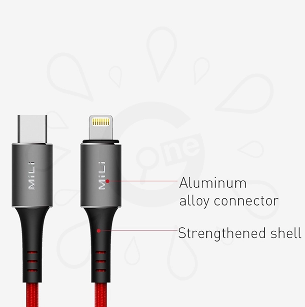 MiLi-Braided Type-C to Lightning Cable - Image 3