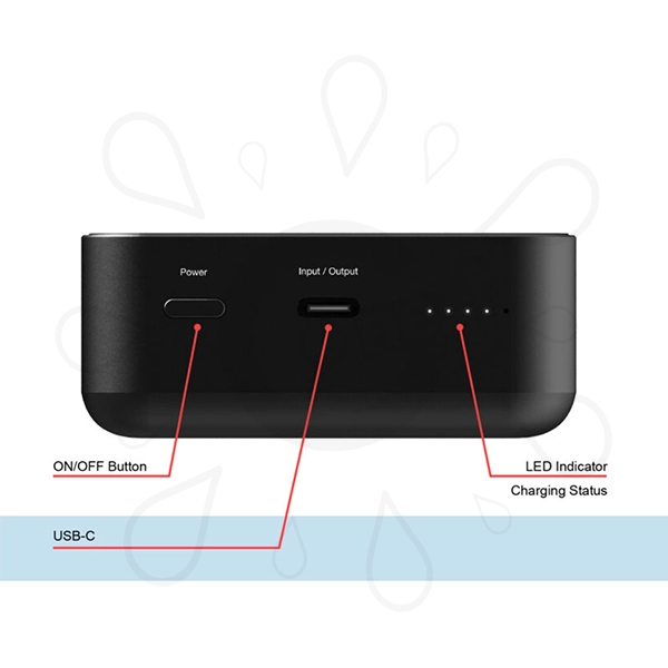 Verbatim - Charge 'n' Go 20000mAh Magnetic Wireless Power Bank (WPB20) - Image 10