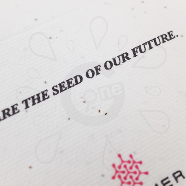 Eco-Friendly Seed Paper Envelope - Polymer - Image 3