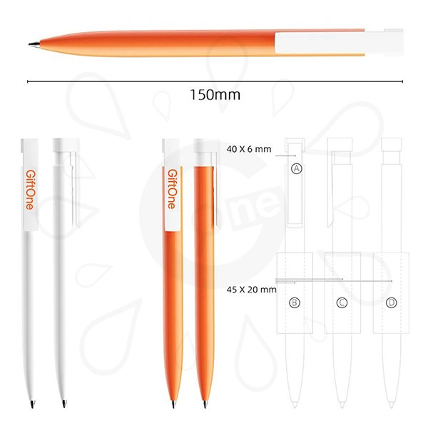 Glossy Colorful Ballpoint Pen - Image 6