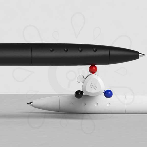 Triangular Tri-Color Ballpoint Pen - Image 5