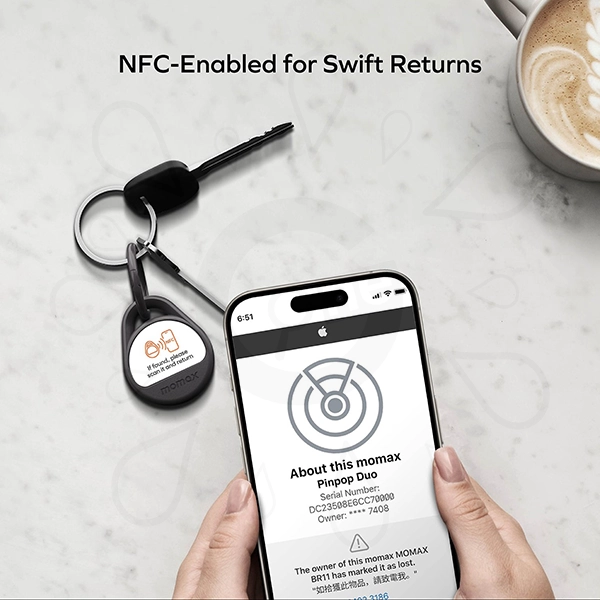 Momax Pinpop Duo Find My Locator Tracker - Image 6