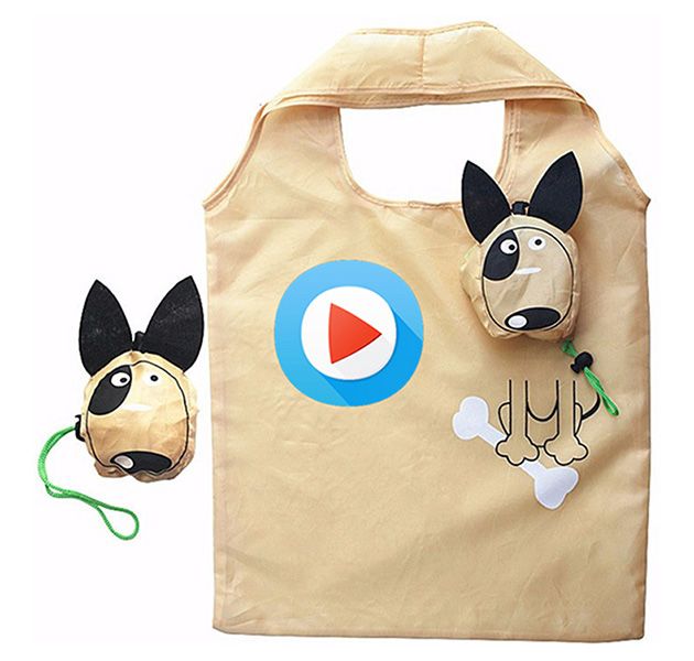 Animal-Shaped Foldable Shopping Bag