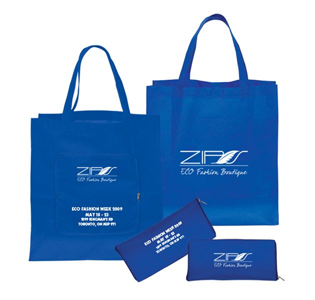 Zipper Foldable Non-Woven Bag - Image 4