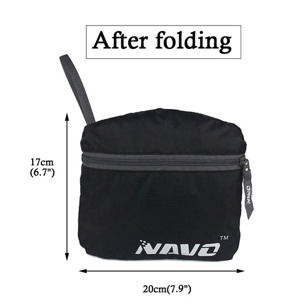 Lightweight Foldable Nylon Backpack - Image 6