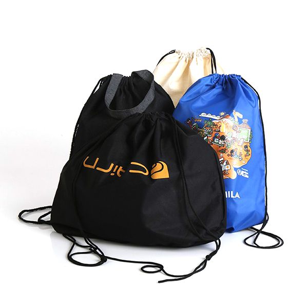 Full-Color Drawstring Backpack - Image 2