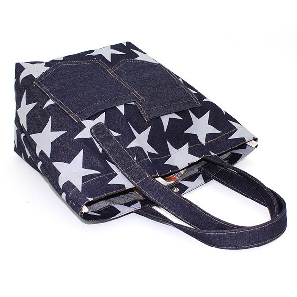 Denim Eco-Friendly Bag - Image 2