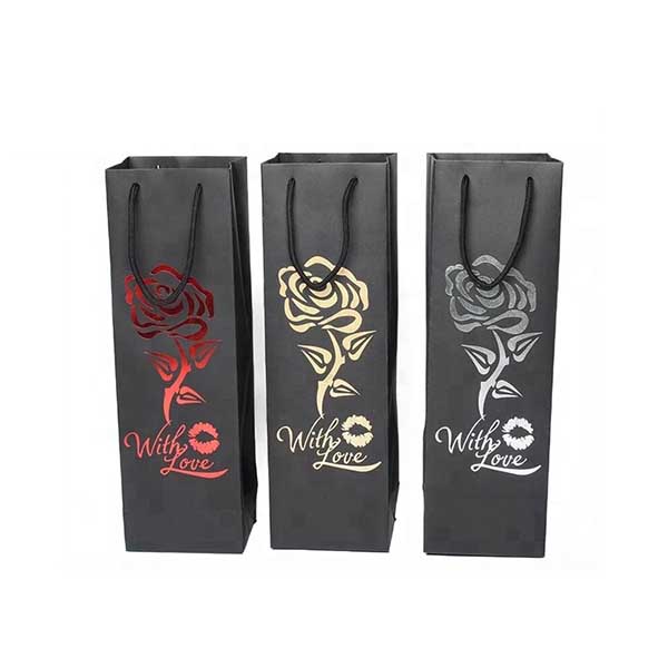 Premium Wine Paper Bag - Image 3