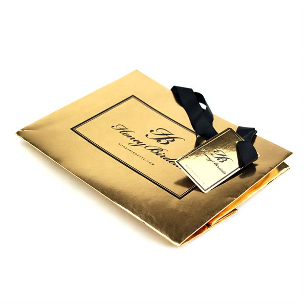 Premium Gold Paper Bag - Image 2