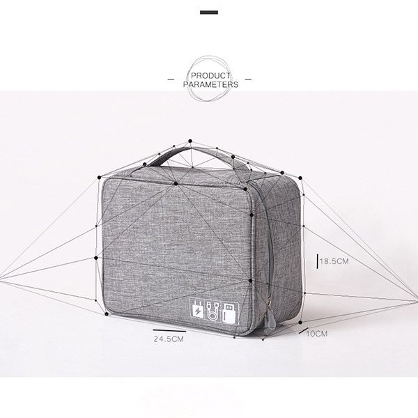 Travel Digital Accessories Storage Bag - Image 10