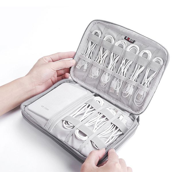 Zipper Digital Travel Organizer Bag - Image 2